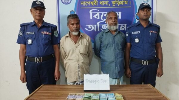 কয়েক ঘণ্টার মধ্যে আসামি গ্রেফতার এবং চোরাই সম্পূর্ণ টাকা উদ্ধার