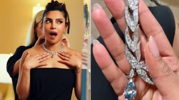 ২৬৪ কোটি টাকার নেকলেস প্রিয়াঙ্কার গলায়