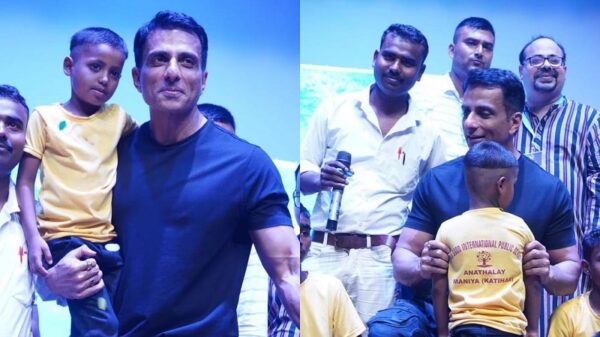 এবার অনাথ শিশুদের জন্য স্কুল বানাবেন পর্দায় ভয়ংকর খলনায়ক হলেও বাস্তবে সাধারণ মানুষের নায়ক বলিউডের অন্যতম জনপ্রিয় অভিনেতা সোনু সুদ। ২০২০ সালে করোনার সময় লকডাউনে তিনি নিঃস্বার্থভাবে দাঁড়িয়েছেন পরিযায়ী শ্রমিকদের পাশে। বিশেষ করে গাড়ি, বাস ও ট্রেনের ব্যবস্থা করে শ্রমিকদের পৌঁছে দিয়েছেন নিজ নিজ বাড়ি। তবে এখানেই শেষ নয়। দেশের যেকোনো প্রান্তে যখনই কেউ বিপদে পড়েছেন, একবার জানালেই সাহায্যের হাত বাড়িয়ে দিয়েছেন এ অভিনেতা। লকডাউনে কর্মহীন হয়েছেন অনেক মানুষ। তাদের সাহায্য করেছেন নতুনভাবে কিছু করতে।এরপর ২০২১ সালে করোনার দ্বিতীয় ঢেউয়ে যখন বিপর্যস্ত সারা ভারত, হাসপাতালগুলোতে খালি বেড ও অক্সিজেনের চরম সংকট, তখনও সোনু ও তার টিম ঝাঁপিয়ে পড়েছেন মানুষের প্রাণ বাঁচাতে। সেসময় দিয়েছেন বিনা মূল্যে ব্যবস্থা করেছেন অক্সিজেন সিলিন্ডারের, দিয়েছেন জরুরিকালীন চিকিৎসা সেবা। সেই থেকেই ধীরে ধীরে গরীব-অসহায় মানুষের মসিহা হয়ে ওঠেন এই অভিনেতা। এবার তিনি সাহায্যের হাত বাড়িয়েছেন দুস্থ শিশুদের পড়াশোনার ক্ষেত্রেও। এবার শিশুদের জন্য স্কুলবাড়ি তৈরির সিদ্ধান্ত নিলেন সোনু সুদ।এ নিয়ে ভারতীয় সংবাদমাধ্যম জি-নিউজের এক প্রতিবেদনে জানানো হয়, সম্প্রতি বিহারের কাটিহারের এক ইঞ্জিনিয়ার ইঞ্জিনিয়ার বীরেন্দ্র কুমার মাহাতোর সঙ্গে আলাপ হয়েছে সোনু সুদের। তিনি নিশ্চিত চাকরি ছেড়ে অনাথ শিশুদের জন্য স্কুল বানিয়ে, তার নাম রেখেছেন সোনু সুদের নামে। অভিনেতা ঘোষণা করেছেন যে, শিশুদের জন্য স্কুলবাড়ি তৈরি করবেন তিনি, যাতে উচ্চশিক্ষার ক্ষেত্রেও তাদের অসুবিধা না হয়। প্রায় ১১০জন শিশুকে বিনামূল্যে শিক্ষা এবং খাদ্য সরবরাহের দায়িত্ব নেন বীরেন্দ্র। সোনু দেখা করেন বীরেন্দ্র ও শিশুদের সঙ্গে। বীরেন্দ্রর এই স্কুল শুধু পড়ারই নয়, ওই শিশুদের থাকার জায়গাও বটে। বীরেন্দ্রর সঙ্গে দেখা করে স্কুলের জন্য কী কী প্রয়োজন তা বোঝার চেষ্টা করেন সোনু। পাশাপাশি রেশন থেকে শিক্ষার গুণগত মান, সচেতনতা বৃদ্ধি থেকে ধনী ও গরিবের মধ্যে শিক্ষার ব্যবধান নিশ্চিহ্ন করা, সব নিয়েই আলোচনা হয়।