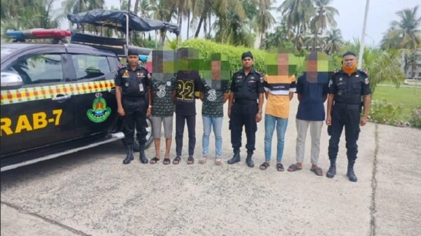 কিশোর গ্যাং গ্রুপের ৫ সদস্য গ্রেফতার