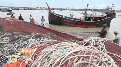 ৬৫ দিন বন্ধ থাকার পর মাছ ধরার প্রস্তুতি