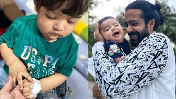 ছেলে রাজ্যকে নিয়ে রাজের আবেগঘন পোস্ট