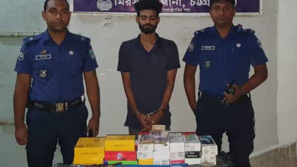 মিরসরাইয়ে চুরি হওয়া ২৭ মোবাইল উদ্ধার, গ্রেফতার ১