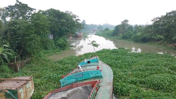 সিরাজদিখানে চলছে অবৈধ রমরমা ড্রেজার বানিজ্য