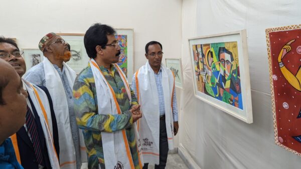 নজরুল বিশ্ববিদ্যালয়ে চারদিনব্যাপী বার্ষিক চারুকলা প্রদর্শনী শুরু