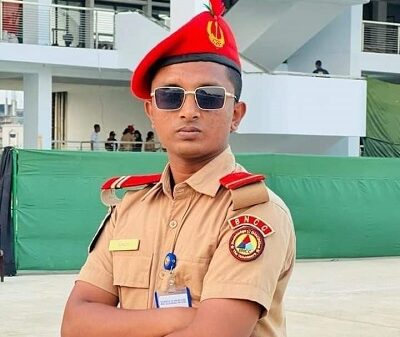 কুবিতে বিএনসিসির দশম ক্যাডেট আন্ডার অফিসার সামিন বখশ সাদী