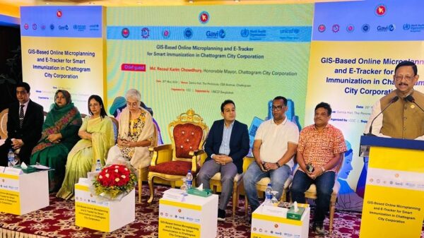 টিকাদানে ই-ট্র্যাকার কার্যক্রম চালু করল চসিক 