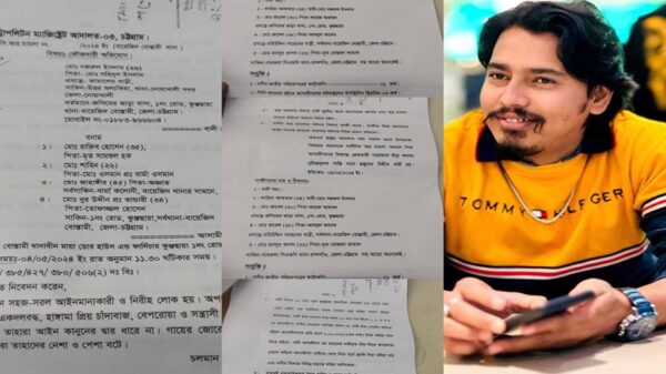 ব্যবসা প্রতিষ্ঠানে হামলা ও চাঁদাবাজির অভিযোগে সেচ্ছাসেবক লীগ নেতার বিরুদ্ধে আদালতে মামলা