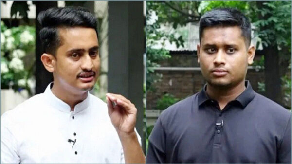 নতুন রাষ্ট্রপতি আনতে দুই দিনের সময় নিলেন সারজিস-হাসনাত