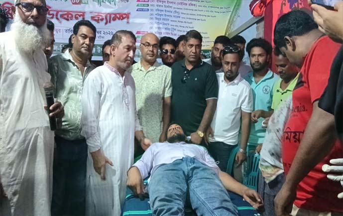 শিবগঞ্জে বিএনপির প্রতিষ্ঠাবার্ষিকীতে ফ্রি মেডিকেল ক্যাম্প
