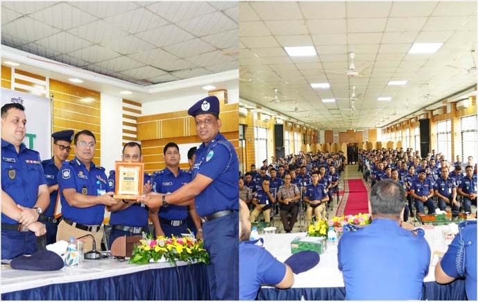 কুমিল্লা জেলা পুলিশের কল্যাণ সভা ভালো কাজের স্বীকৃতিতে অর্থ পুরস্কার 