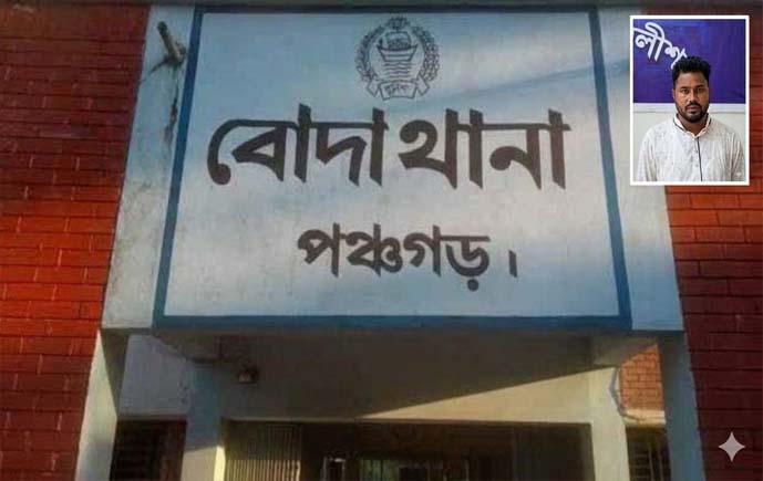 বোদায় নিম্নমানের ইট দিয়ে সড়ক নির্মাণে বাধা: প্রকৌশলী ও এলাকাবাসীকে মারধরের-হুমকি, ঠিকাদার গ্রেপ্তার 