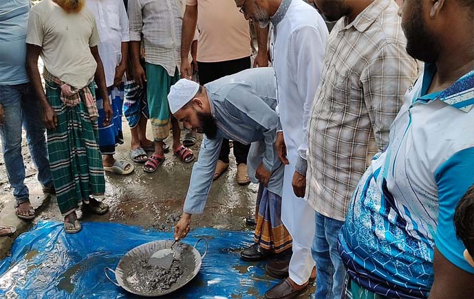 সোনারগাঁয়ে ৩৬০ ফুট সড়ক উন্নয়নকাজের উদ্বোধন, বদলাবে স্থানীয় যোগাযোগব্যবস্থা