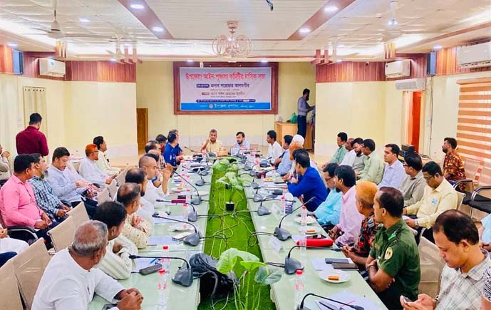 ফটিকছড়িতে আইনশৃঙ্খলা কমিটির সভায় অবৈধ বালু উত্তোলন বন্ধে পদক্ষেপের নির্দেশ
