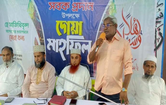 গৌরনদী রহমানিয়া কুরআন ক্যাডেট মাদ্রাসার  সবক প্রদান অনুষ্ঠান 