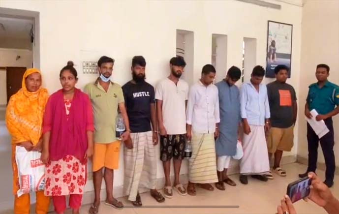 টঙ্গী পূর্ব থানা পুলিশের বিশেষ অভিযান, বিভিন্ন মামলায় ৯ আসামি গ্রেপ্তার