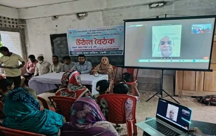 ধলিয়ায় শিশু-কিশোর ও নারীর উন্নয়নে জেলা তথ্য অফিসের সচেতনতামূলক বৈঠক