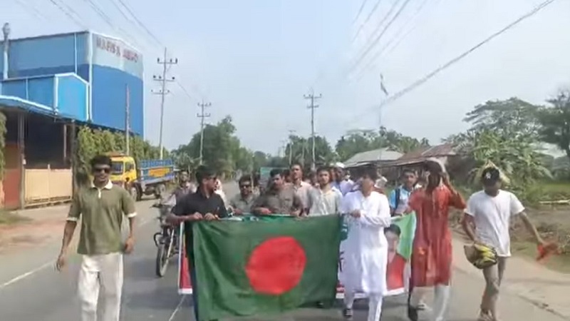 গৌরীপুরে নিষিদ্ধ ছাত্রলীগের ঝটিকা মিছিল, সামাজিক যোগাযোগ মাধ্যমে ভিডিও ভাইরাল