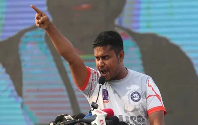 চাঁদাবাজির বিকল্প হিসেবে ‘পুনর্বাসন দানবক্স’ চালুর ঘোষণা হাসনাত আবদুল্লাহর 