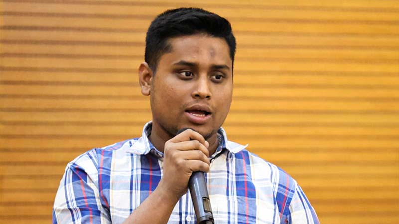 ডাকসু নির্বাচন নিয়ে যা বললেন হাসনাত আব্দুল্লাহ