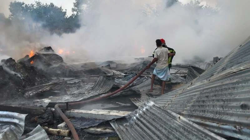 গাজীপুরে পৃথক অগ্নিকাণ্ডে তিনটি ঝুট গুদাম ভস্মীভূত, ক্ষয়ক্ষতি ৫০ লাখ টাকা