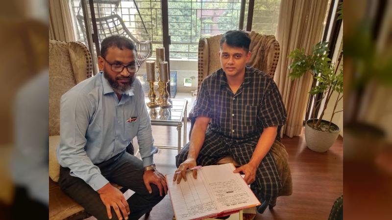 হাফিজ ইব্রাহিম কলেজের সভাপতি হলেন ব্যারিস্টার মোহাম্মদ মারুফ ইব্রাহিম আকাশ