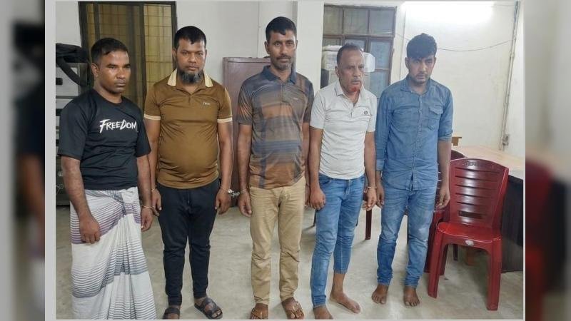 ডাকাতির প্রস্তুতিকালে কালিয়াকৈরে আন্তঃজেলা ডাকাত চক্রের ৫ সদস্য আটক