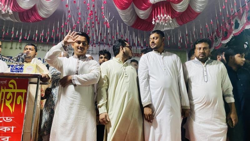 বিচার, সংস্কার ও দেশ পুনর্গঠনের লক্ষ্যে কিশোরগঞ্জে এনসিপির পথসভা