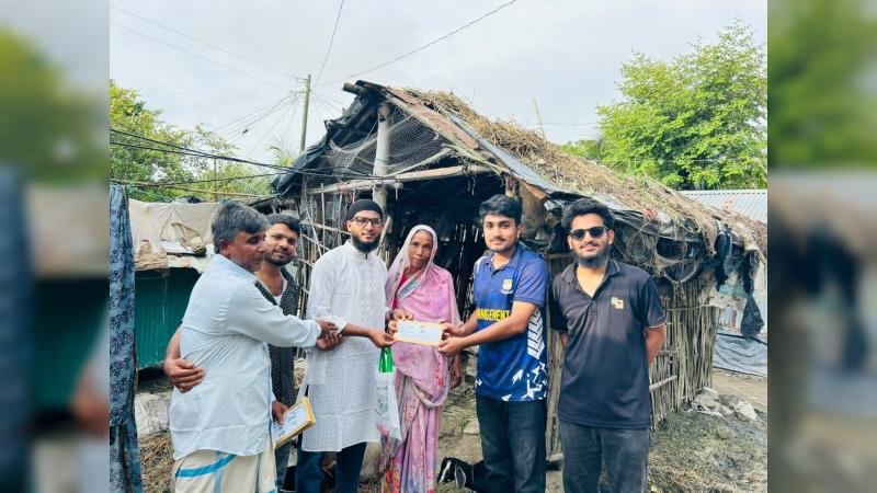 জাবিপ্রবি শিক্ষার্থীদের আর্থিক সহায়তা, বাঁশখালীতে উপকৃত ৩৮ পরিবার