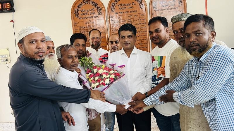 ধামরাইয়ে বেলীশ্বর মোহনী মোহন উচ্চ বিদ্যালয়ের সভাপতি হলেন শহিদুল ইসলাম